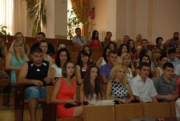 Вручение дипломов выпускникам факультета ТВКПиТ – 2013